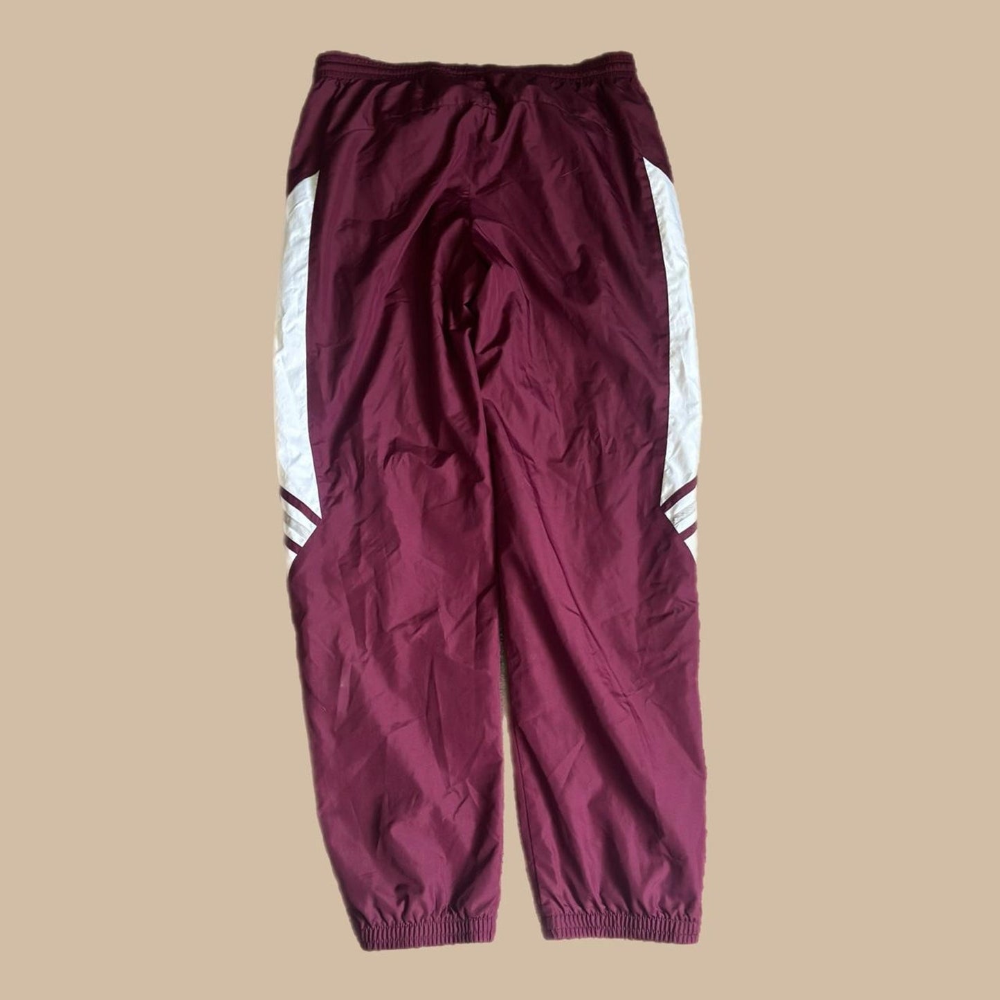 2006 BURGUNDY ADIDAS TRACK PANTS