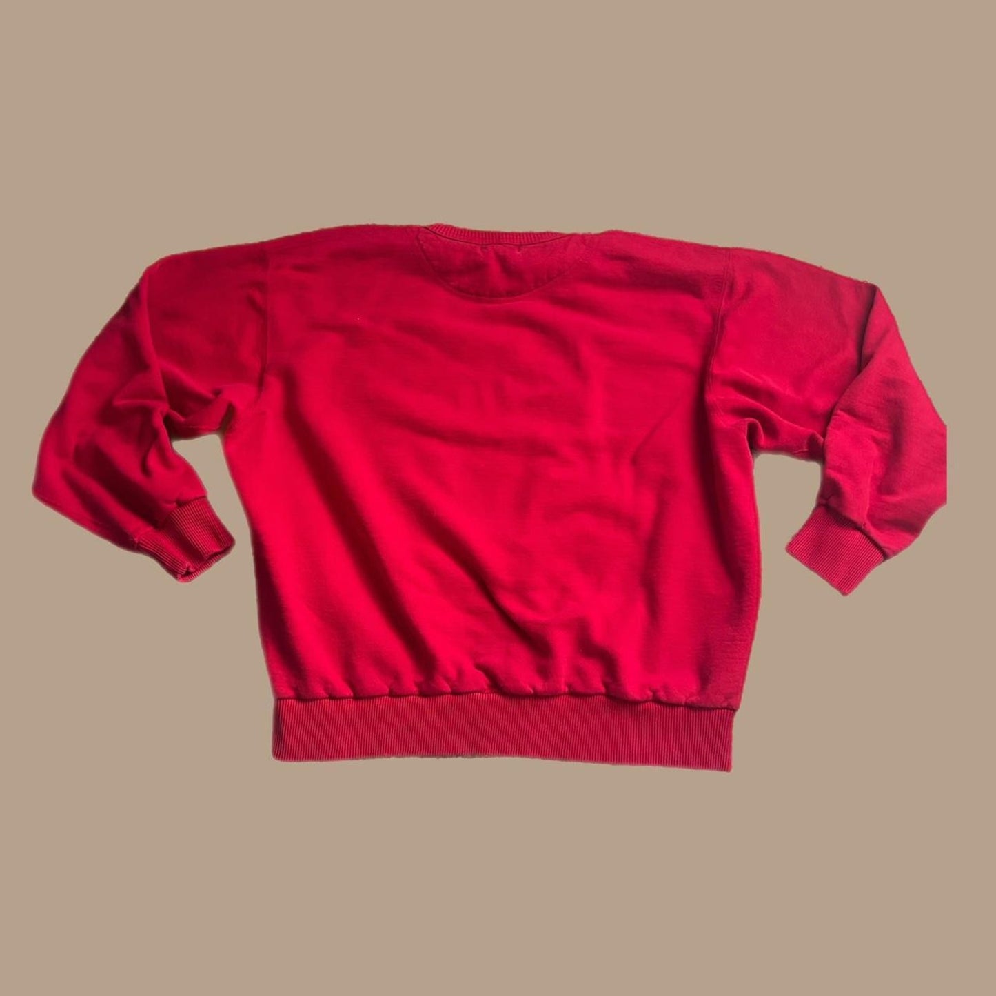 90'S CINABARR HILLS RED CREWNECK