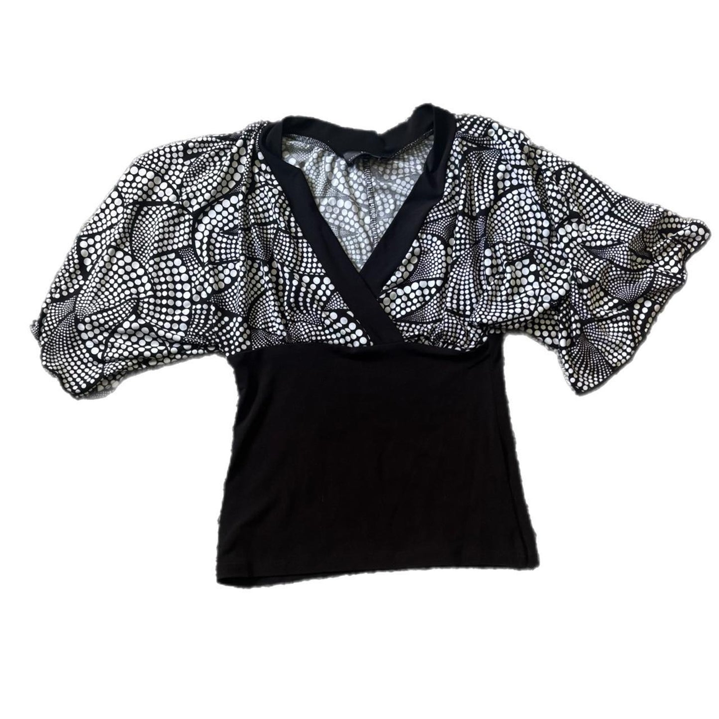 BYER CALIFORNIA BLACK AND WHITE TOP
