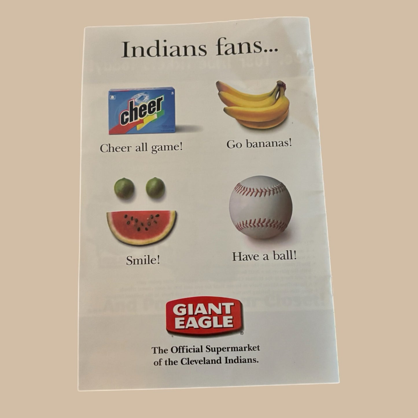 2002 CLEVELAND INDIANS STRIKE FORCE COMIC BOOK