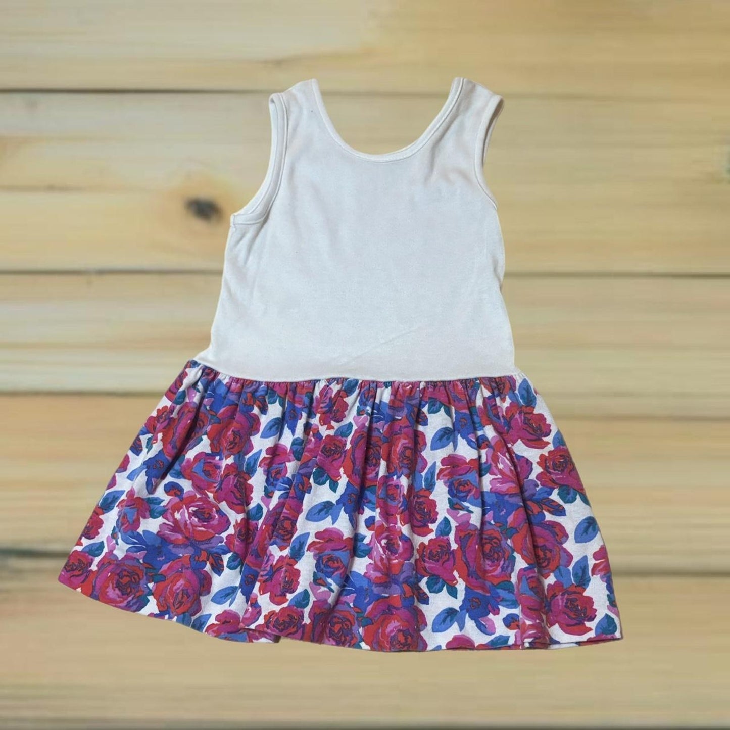 FLORAL Y2K TWO PIECE DRESS