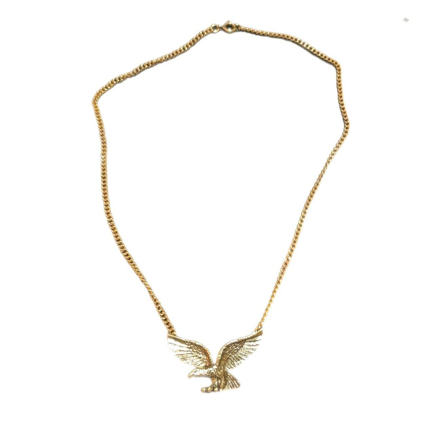 GOLD TONED EAGLE NECKLACE