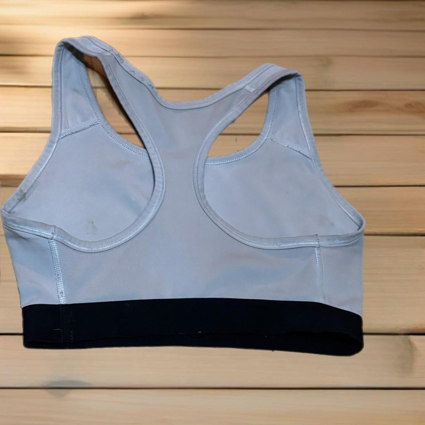 GREY RACERBACK SPORTS BRA