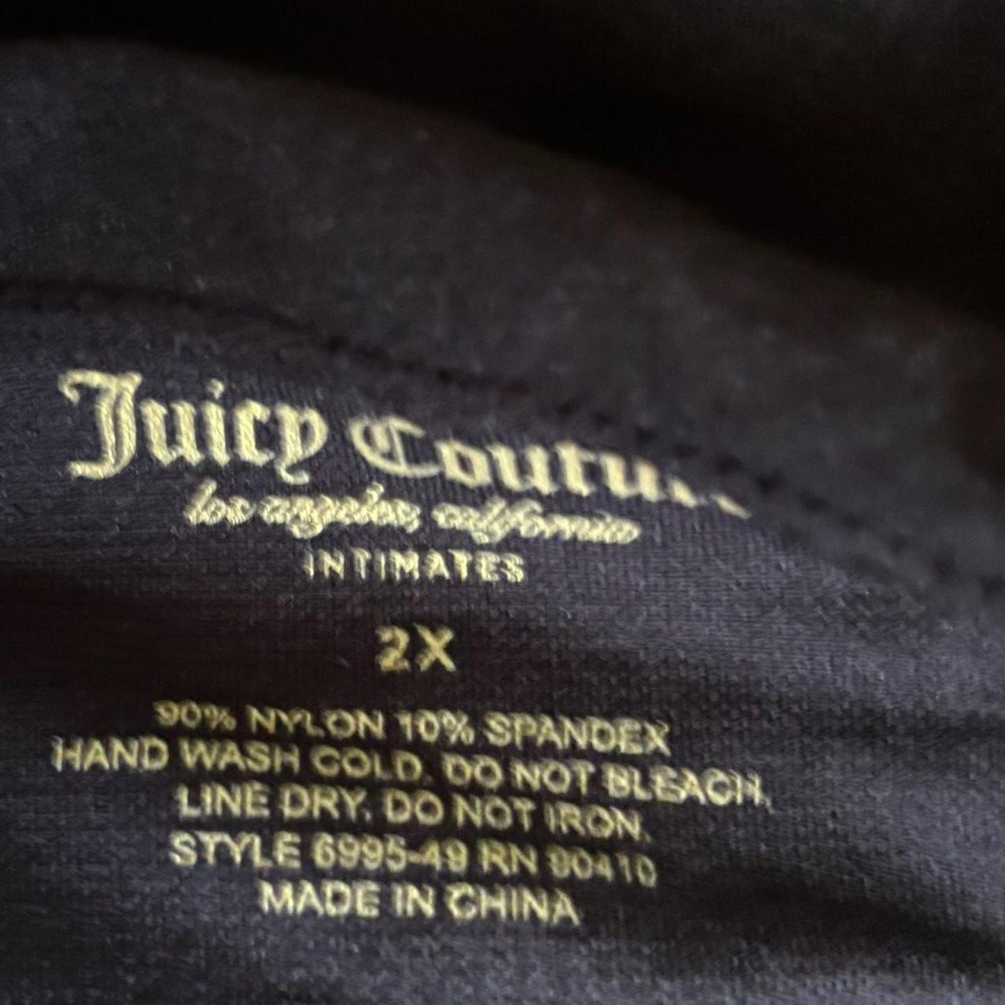JUICY COUTURE RHINESTONE BRALETTE