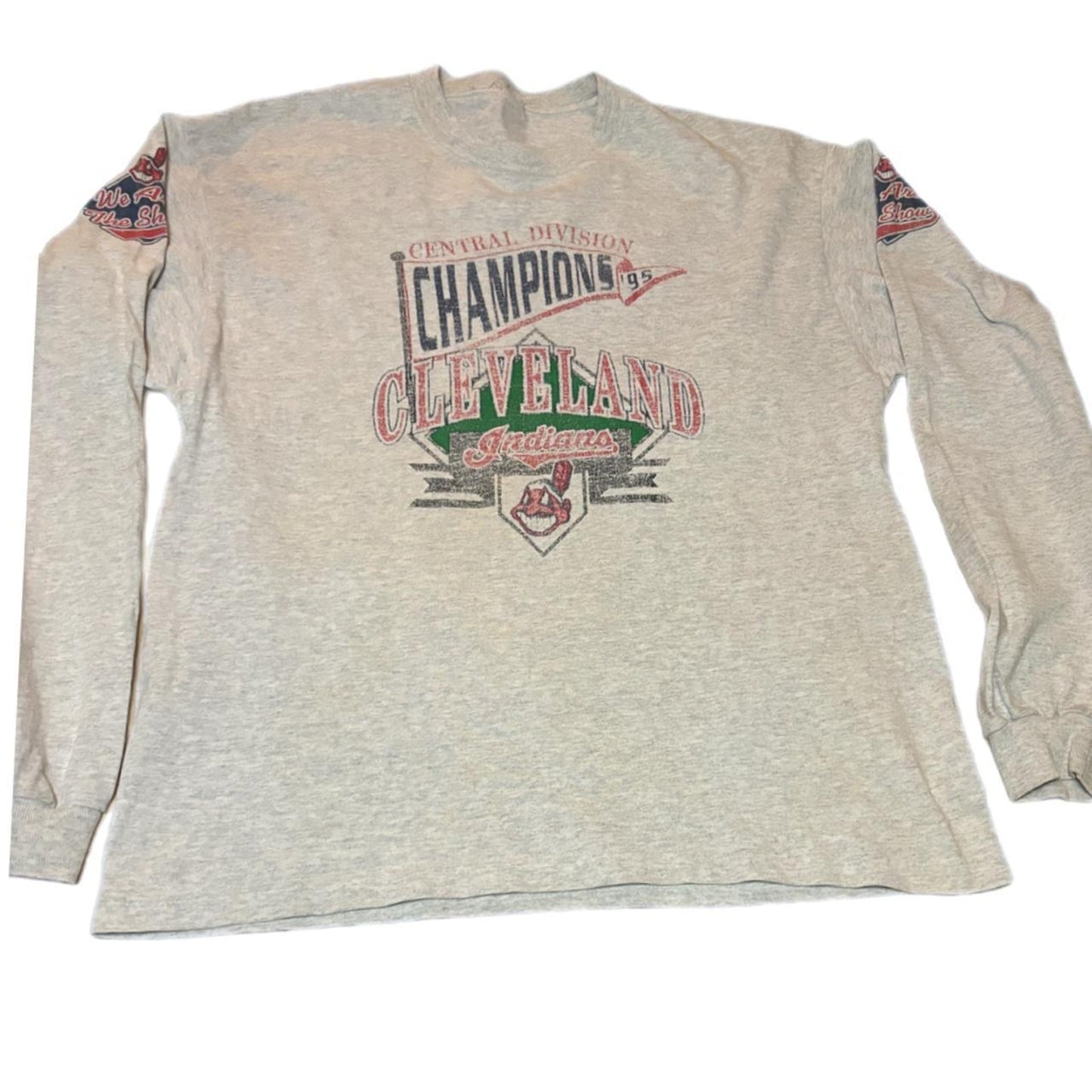1995 CLEVELAND INDIAND LONG SLEEVE TEE