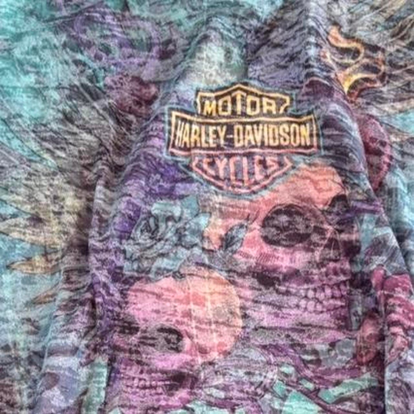 HARLEY DAVIDSON SKULL BOLD TEE