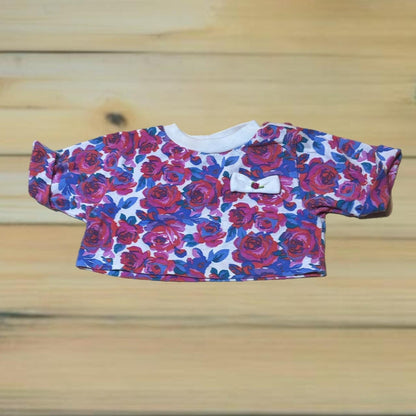 FLORAL Y2K TWO PIECE DRESS