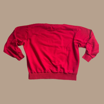 90'S CINABARR HILLS RED CREWNECK