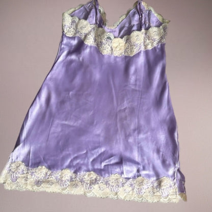 LAVENDER AND CREAM LACE CAMI