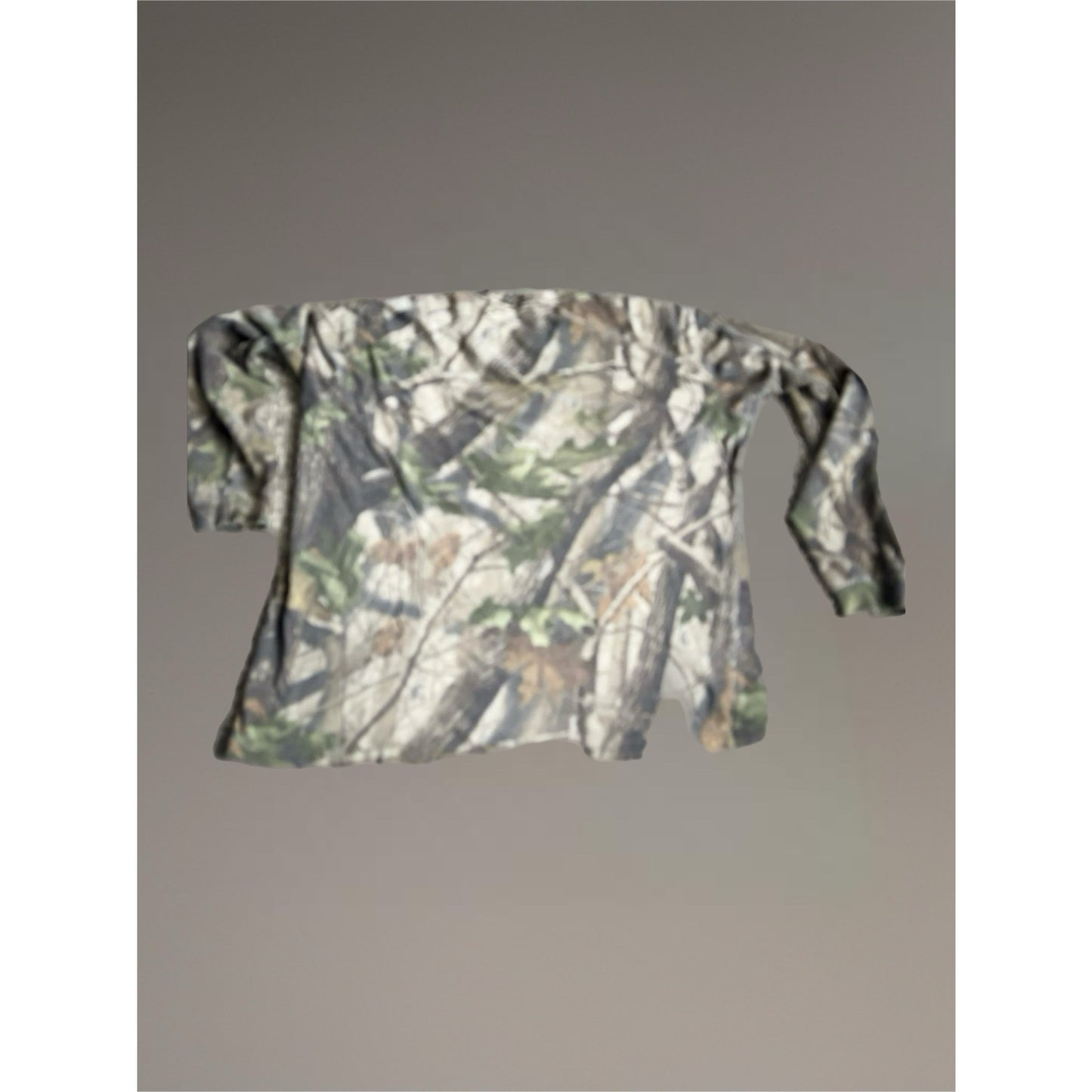 GREEN LONG SLEEVE CAMO SHIRT