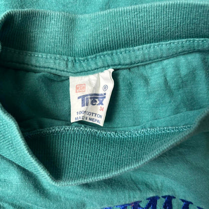 80s SINGLE STITCH EMBROIDERED KATMANDU TEE