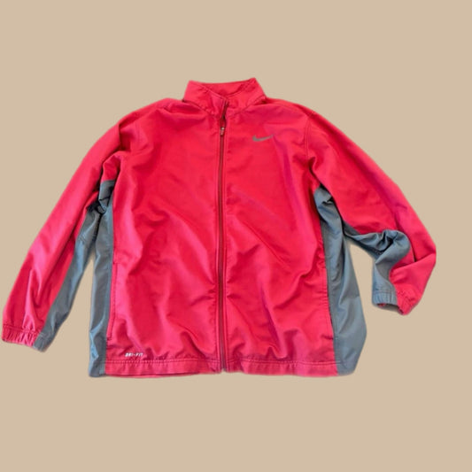 NIKE MAROON AND CHARCOAL WINDBREAKER