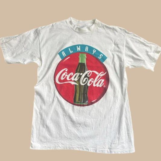 1990s SINGLE STITCH COCA-COLA TEE