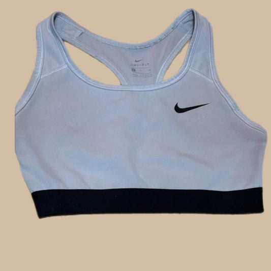 GREY RACERBACK SPORTS BRA