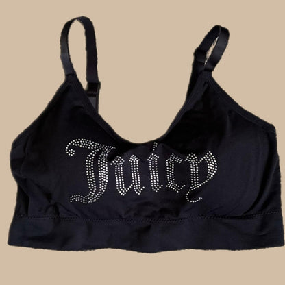 JUICY COUTURE RHINESTONE BRALETTE