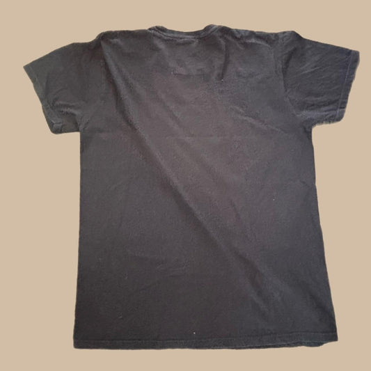 AH MEN BLACK TEE WITH JESUS